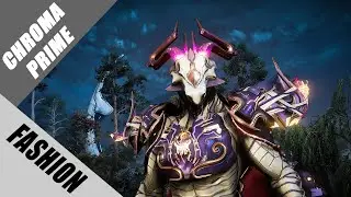 Warframe | Fashion Frame | Chroma Prime : Night Demon