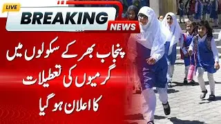 Punjab Announce Schedule for Summer Vacations 2025 for Schools | Hum News