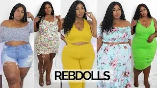 OK...SO I'M SERIOUSLY HAPPY ABOUT THIS! PLUS SIZE REBDOLLS HAUL! 2X