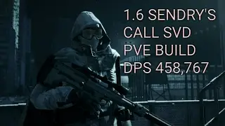 The Division 1.6.1 Sentry's Call PvE LEGENDARY Build