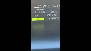 How to set the clock on 2019- 2020 Subaru Forester