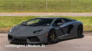 Car Chime Sounds Compilation #145 Lamborghini (Modern 3)