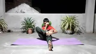 Advanced Ek pad padm pascjimottan asan& Omkar asan