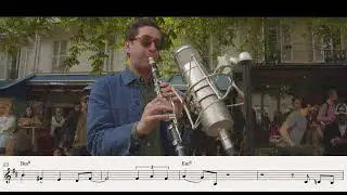 Giacomo Smith casually ripping apart Minor Swing | Clarinet Solo Transcription