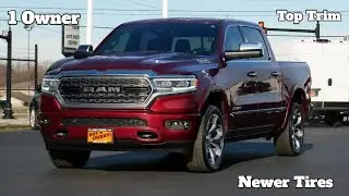 Ram 1500 Limited 2020 года | Полный привод — 5,7-литровый двигатель Hemi — пневматическая подвеск...