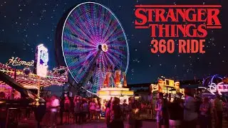 𝟯𝟲𝟬 𝗩𝗥 Stranger Things Rollercoaster Hawkins Fair Flat Ride