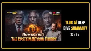 Unmasking the Epstein Bitcoin Theory: JP Morgan Links & the Trump Leverage Game | TLDR Ai Summary