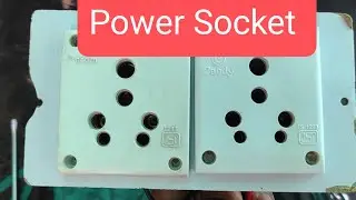 2 Power Socket Parallel Connection #electric #wiring #electrical #extensionsocket