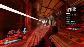 Ultrakill | 0-1 INTO THE FIRE Any% (No OOB) | 0:45.019