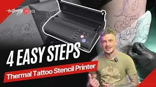 How to&nbsp;Use a&nbsp;Thermal&nbsp;Printer for&nbsp;Tattoo&nbsp;Stencils - 4 Easy Steps for&nbsp;Perfect Stencils