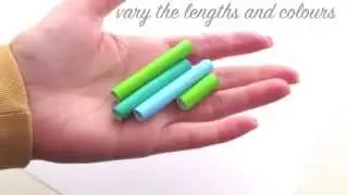 How to make a paper bead necklace