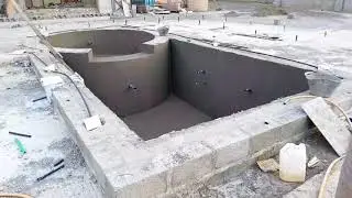 swimming pool light system | how to instal pool light box and pipe