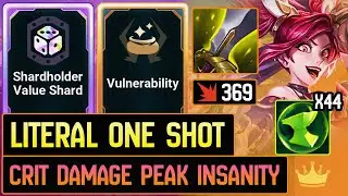 LITERAL One Shot: Jinx Crit Build Beats Mega Highrolls | League Arena 5.0 Gameplay.