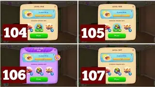 Township Colorful Puzzle Levels 104, 105, 106, 107