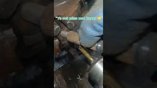 Brass Threading on Lathe 😍#lathemachine#threading#lathework #shorts#ytshorts#viralshorts