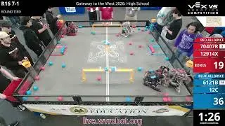 Gateway to the West : High School - R16 #7-1 - 70407R & 12914X vs 6121B & 12C - Auton + Driver