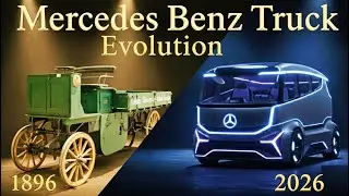 Mercedes Benz Trucks Evolution (1896&ndash;2025) | From First Truck to e Actros 1896