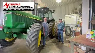 John Deere 4650 Tractor | Miedema Auctioneering