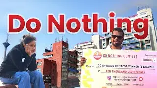 DO NOTHING CONTEST | SEASON 2 | OFFICIAL TEASER
