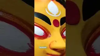 #durgapuja #durga Idol #Eye painting #artisttheproteek