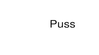 How to pronounce Puss