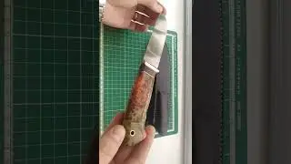 нож ручной работы из стали M390
