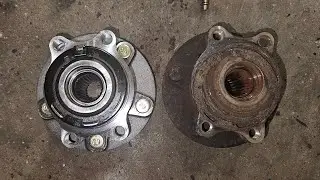 2015 Mitsubishi Outlander Rear Hub Assembly Replacement