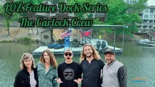 LOZ Feature Docks: The Carlock Crew&rsquo;s Cozy Custom Lake of the Ozarks Dock 🍷😎 