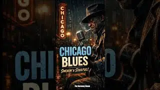 1 HOUR Soulful Chicago Blues Guitar Music | Relaxing Blues for study, unwind, chill & sleep