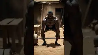 Epic Outdoor Workout - Strength and Discipline in a Rustic Gym