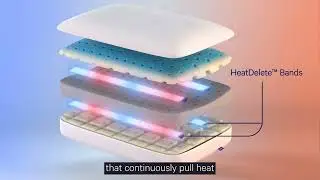 Inside the Foam Pillow with Snow Technology&trade;