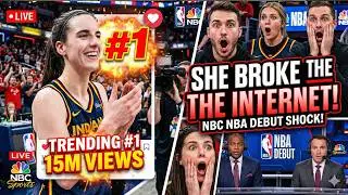 Caitlin Clark SHOCKS NBA Fans During NBC Debut &mdash; 