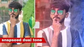 snapseed dual tone photo editing | snapseed photo editing trick | snapseed baground change | #shorts