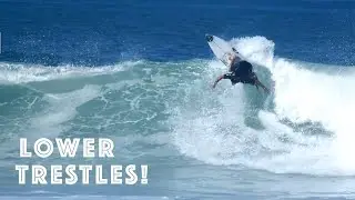 Local Surfers vs Lower Trestles!