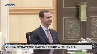 China announces 'strategic partnership' with Syria