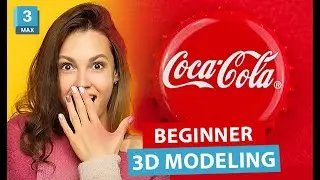3ds Max 2025: Coke Bottle Cap Modeling for Beginners | Step-by-Step Guide #3dsmax #modelingtutorial