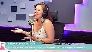 Estar Bien con Afife: Hablamos de actividad f&iacute;sica despu&eacute;s de los 50 con la kinesi&oacute;loga Johanna Pino
