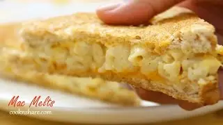 Mac Melts - Grilled Macaroni and Cheese