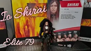 Io Shirai, Elite 79 WWE Mattel unboxing and review of action figure