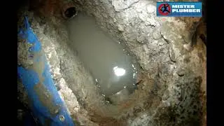 Floor drain replacement (inside) by Mister Plumber in Toronto