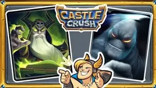 Castle Crush Necromancer and Storm Elemental Strategy GamePlay