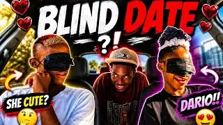 I TOOK BK ON A BLIND DATE!!!(Watch till the end) 