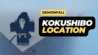 Where to Find Moon Breathing Trainer (Kokushibo Location) - Roblox Demonfall