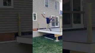 Deck railing. #remodel #construction #contractor #diy #carpenter #tools #build
