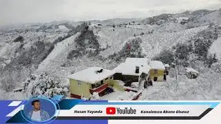 BULANCAK DİKMEN TEPESİ  KAR MANZARASI ÇEKİMLERİ ŞUBAT 2021