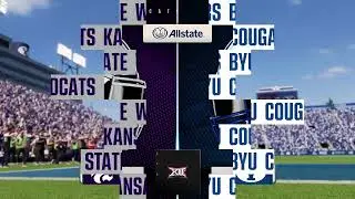Storm TV - EA Sports College Football 25 Season 6 Game 6 1Kansas State Wildcats 5-0(1-0) at BYU Coug