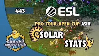 Solar vs Stats - ZvP | ESL Open Cup #43 Asia | Weekly EPT StarCraft 2 Tournament