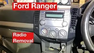 Снятие магнитолы Ford Ranger