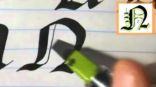 Pilot Parallel Pen - OLD LONDON (mayúsculas / uppercase)