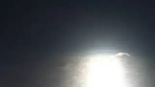 Foggy run on the lamp
